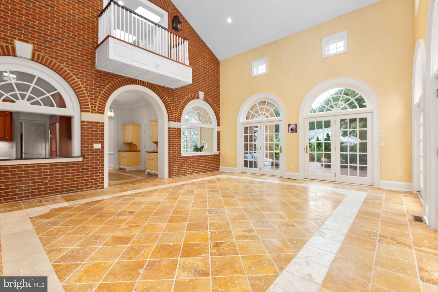 Interior, Recessed Lighting, Stone Walls