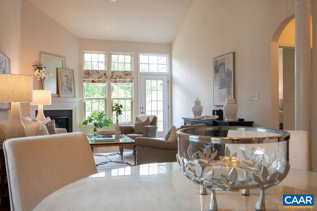 Dining room, Fireplace, Interior, Living room