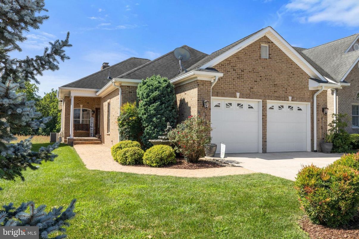 Attached, Exterior, Facade, Brick Facade, Brick Traditional