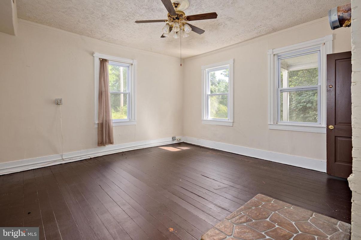 Empty room, Interior, Wood Texture Flooring