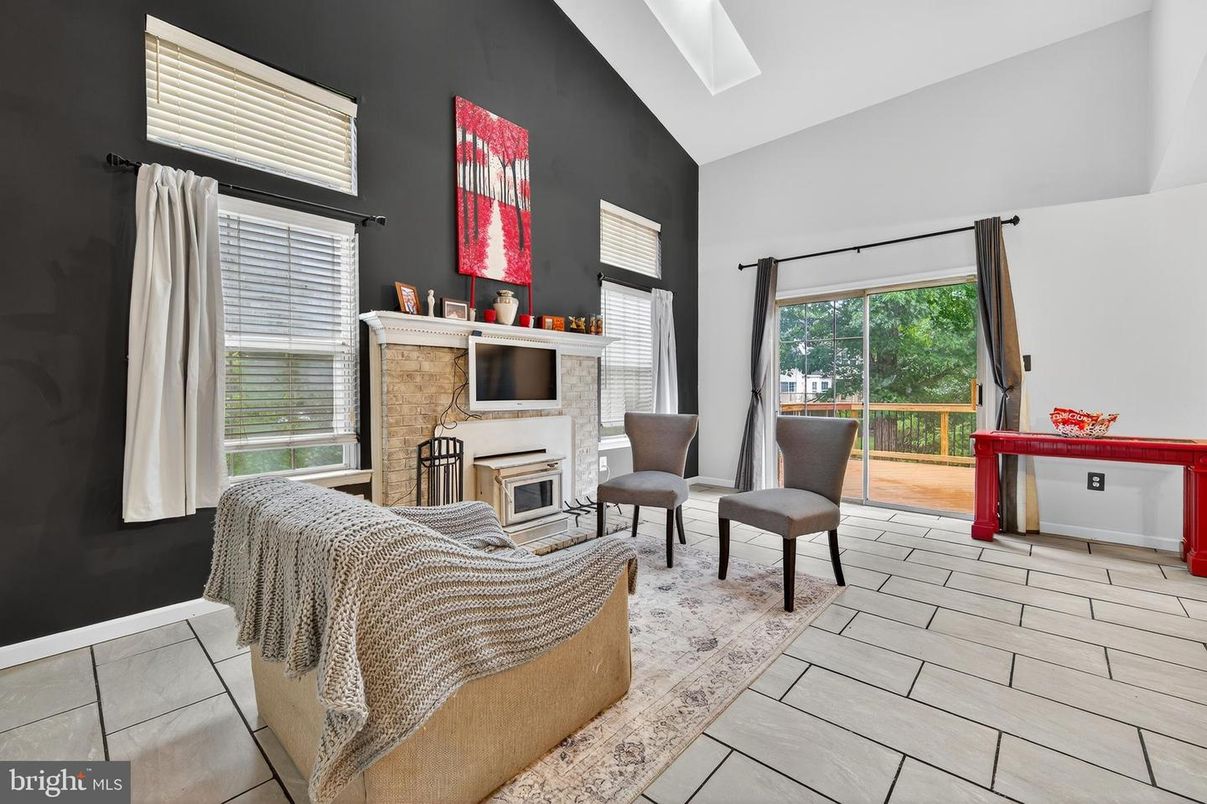 Fireplace, Interior, Wood Texture Flooring