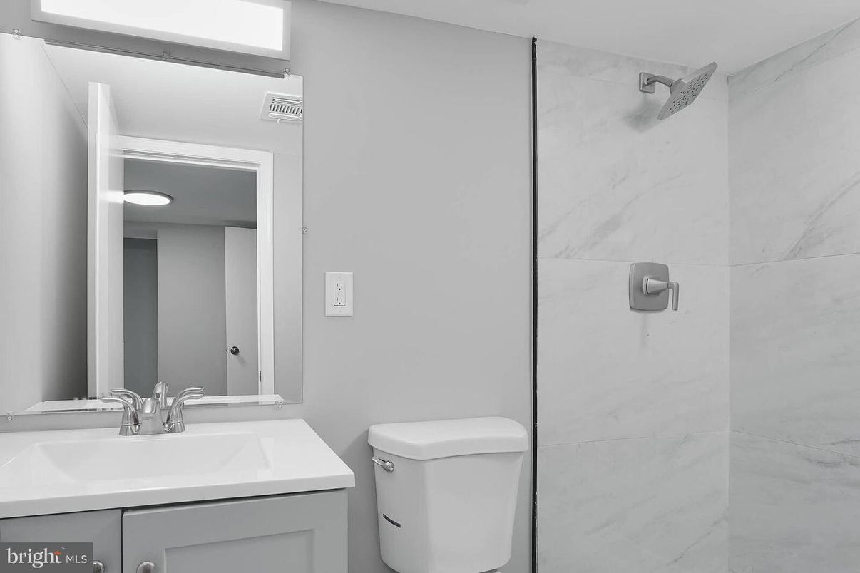 Bathroom, Interior, Marble Walls