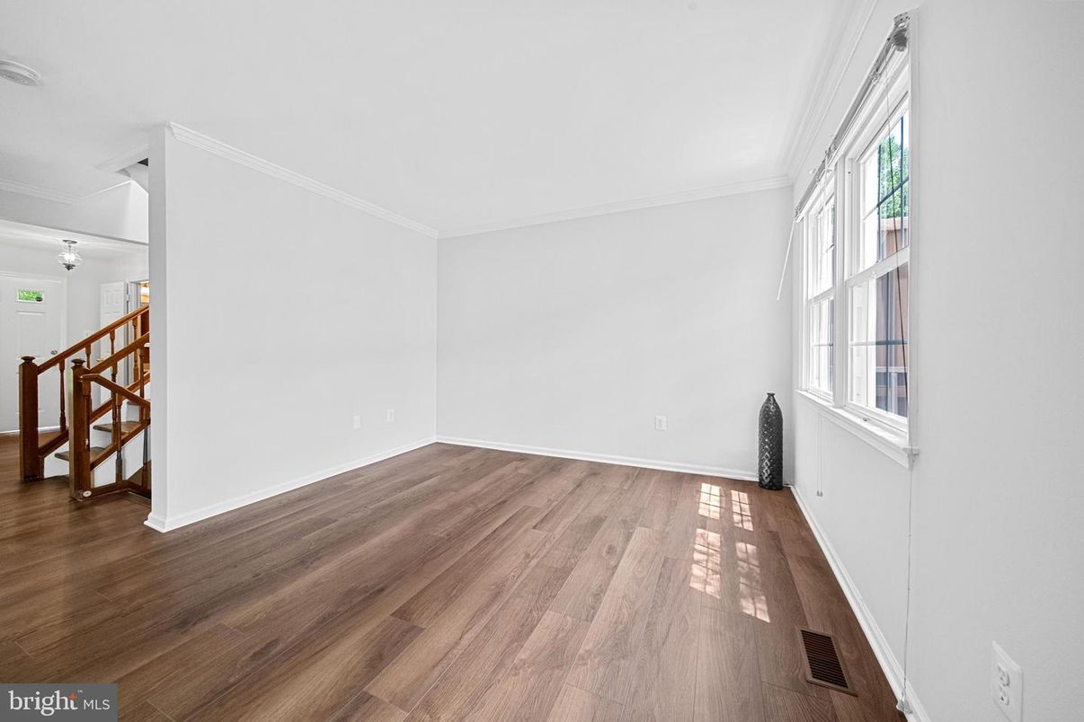 Empty room, Interior, Wood Texture Flooring