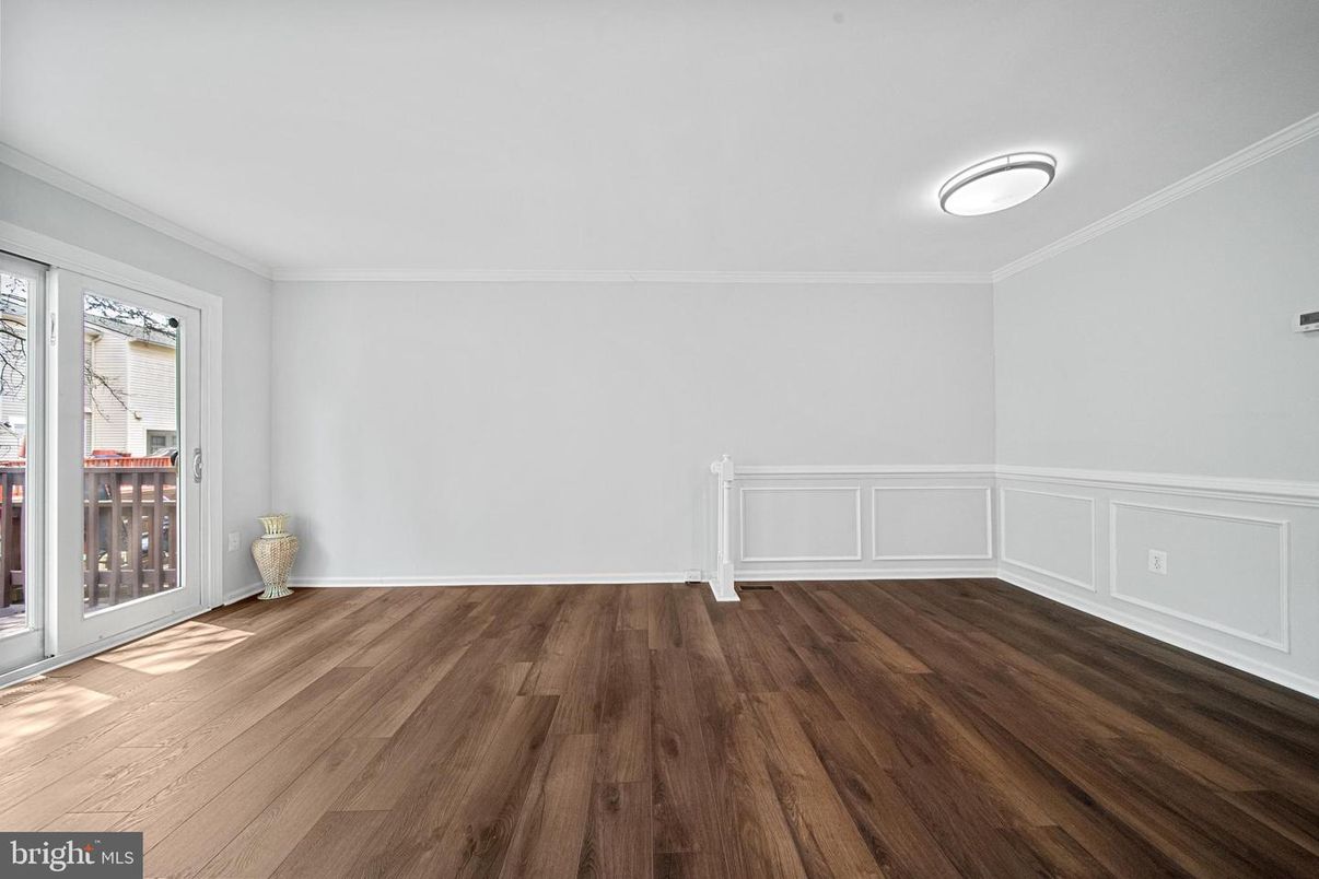Empty room, Interior, Wood Texture Flooring