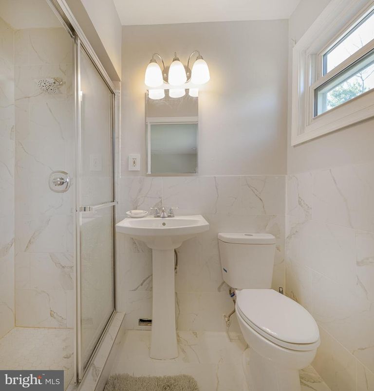 Bathroom, Glass Shower, Interior, Marble, Marble Walls