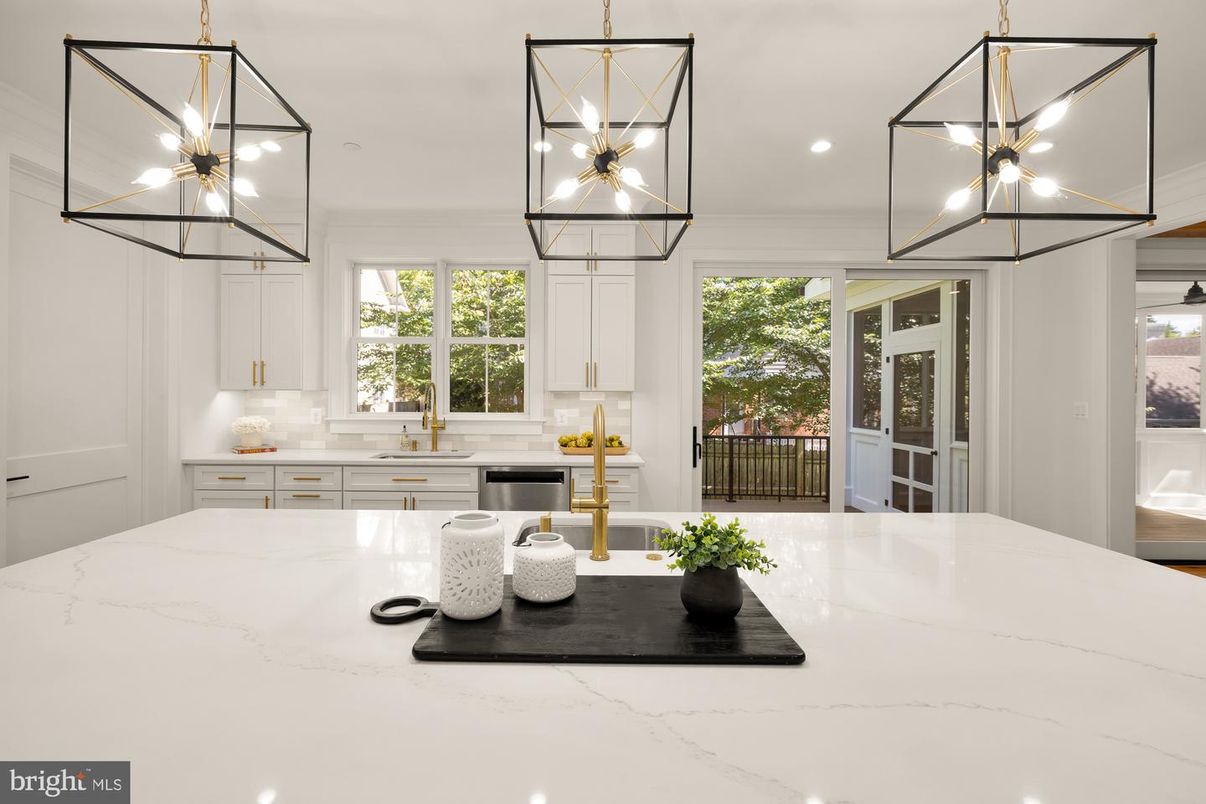 Interior, Kitchen, Pendant Lights, Recessed Lighting