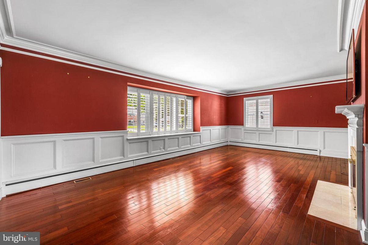 Empty room, Interior, Wood Texture Flooring