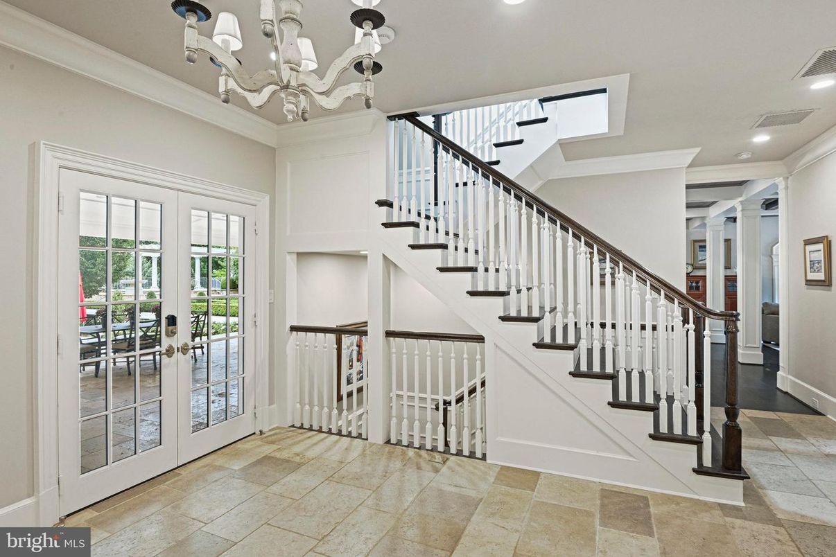 Chandelier, Interior, Recessed Lighting
