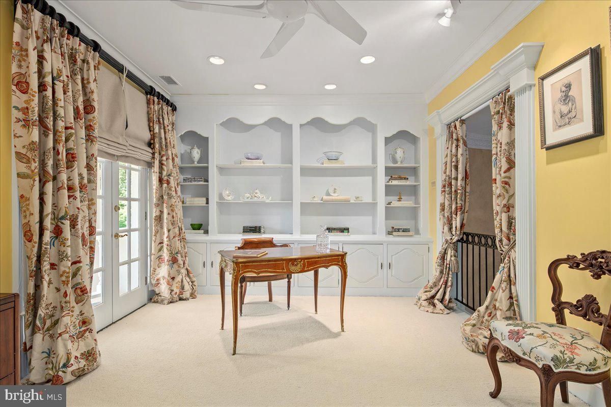 Home Office, Interior, Recessed Lighting