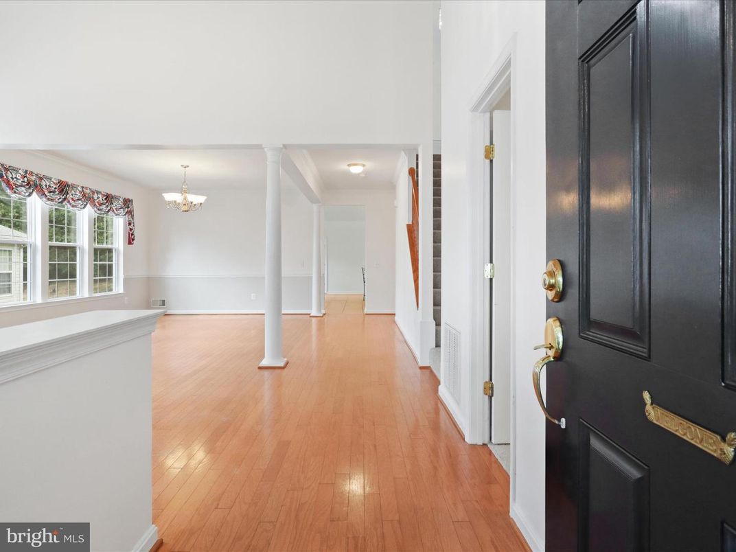 Chandelier, Interior, Wood Texture Flooring