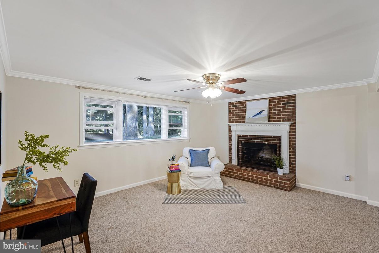 Dining room, Fireplace, Interior, Stone Walls