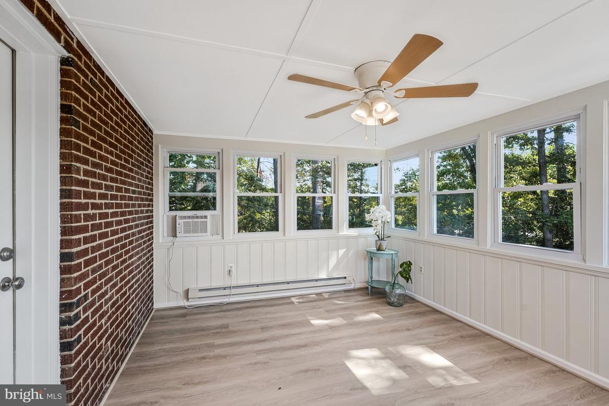 Interior, Stone Walls, Wood Texture Flooring