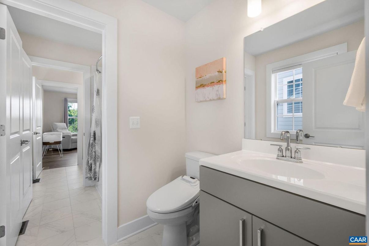 Bathroom, Interior, Marble, Wood Texture Flooring