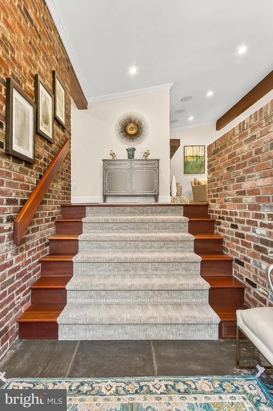 Interior, Recessed Lighting, Stone Walls
