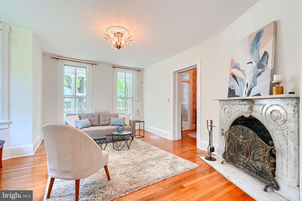 Chandelier, Fireplace, Interior, Living room, Wood Texture Flooring