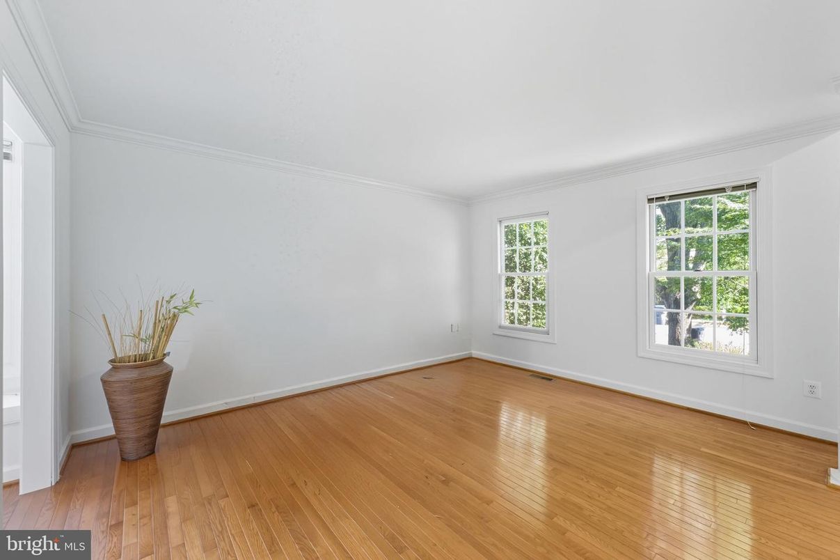 Empty room, Interior, Wood Texture Flooring