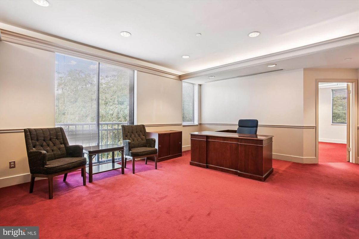 Home Office, Interior, Recessed Lighting