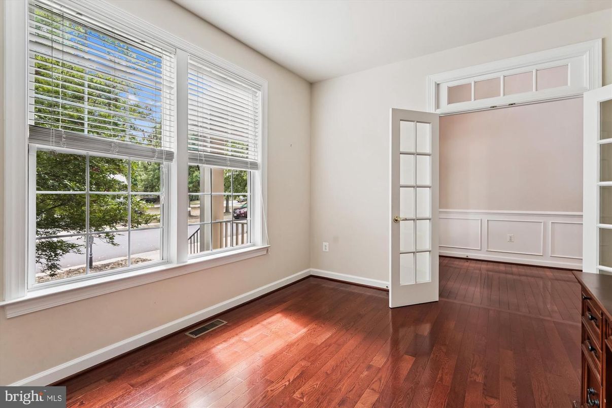 Empty room, Interior, Wood Texture Flooring