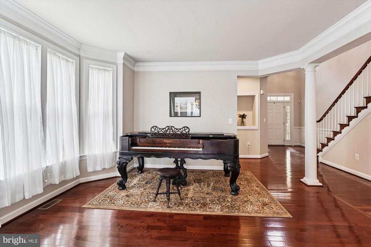 Interior, Piano, Wood Texture Flooring