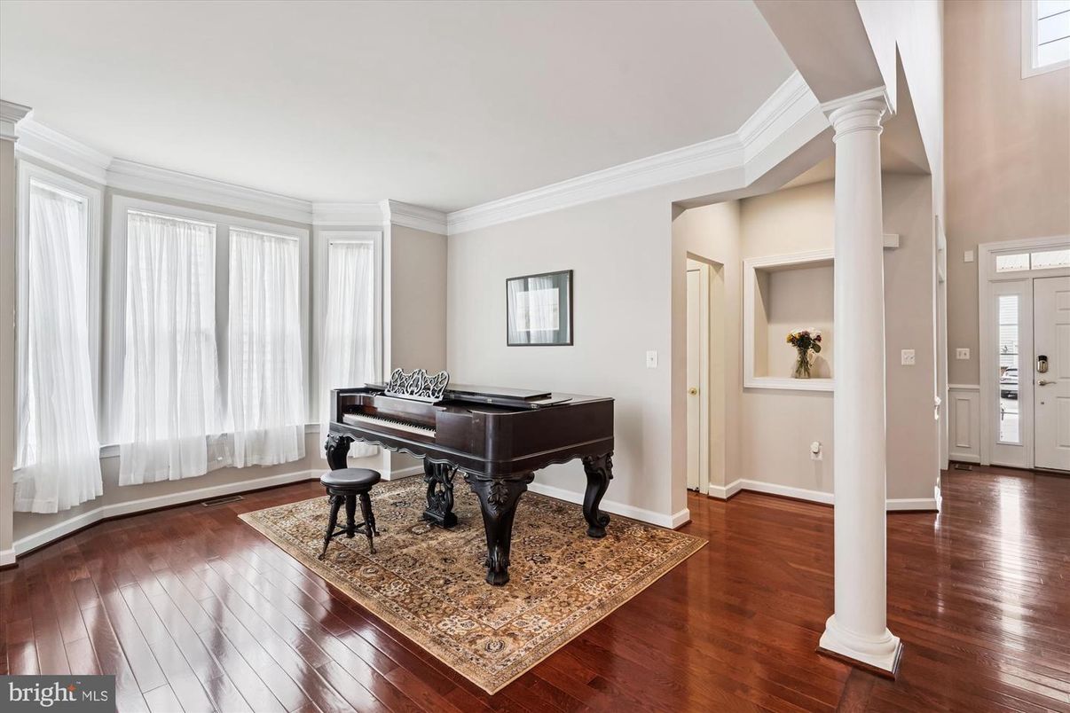 Interior, Piano, Wood Texture Flooring