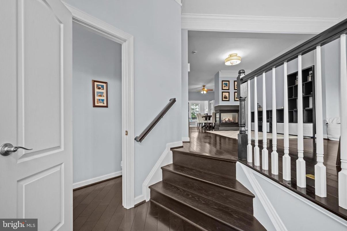 Fireplace, Interior, Wood Texture Flooring