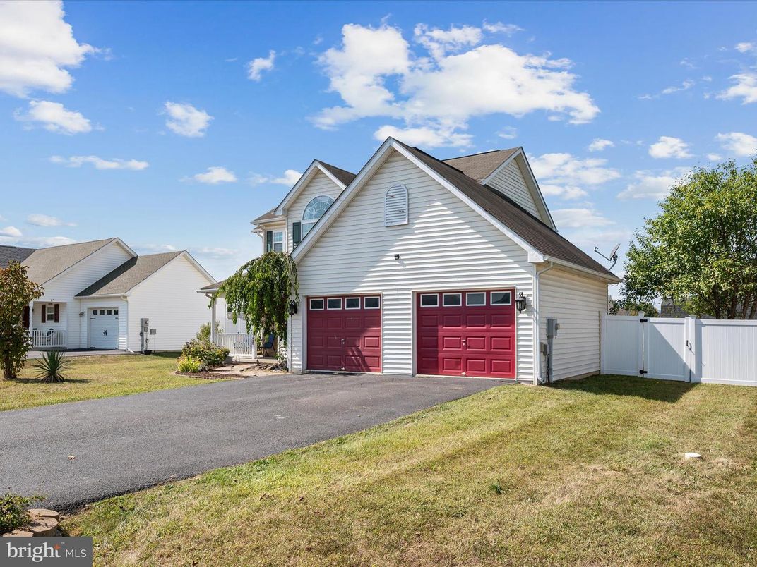 Attached, Backyard, Detached Garage, Exterior, Facade, Farmhouse