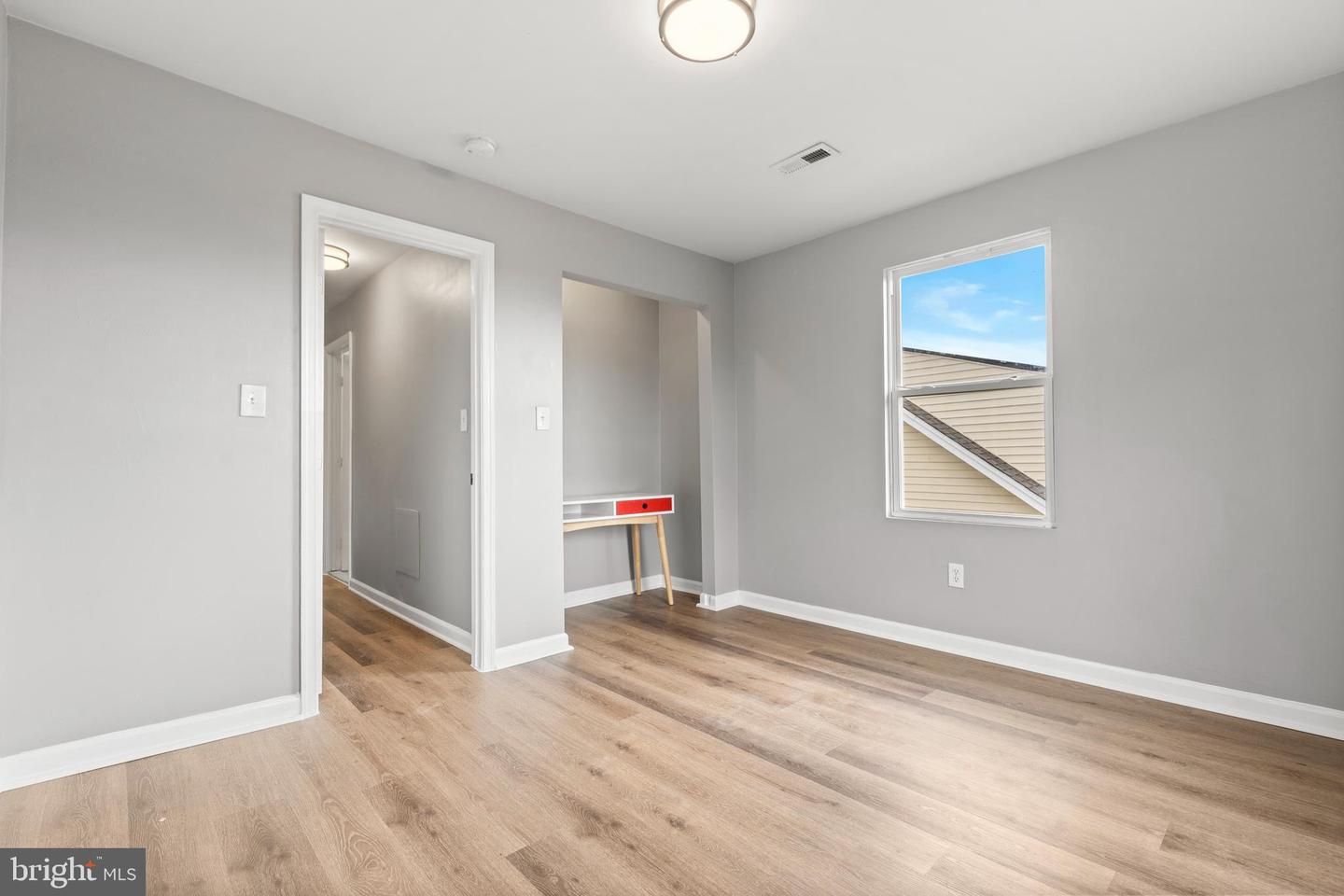 Empty room, Interior, Wood Texture Flooring