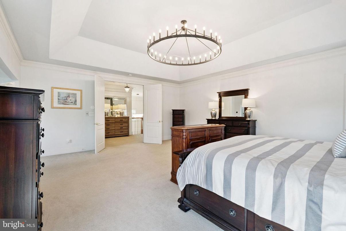 Bedroom, Interior, Pendant Lights
