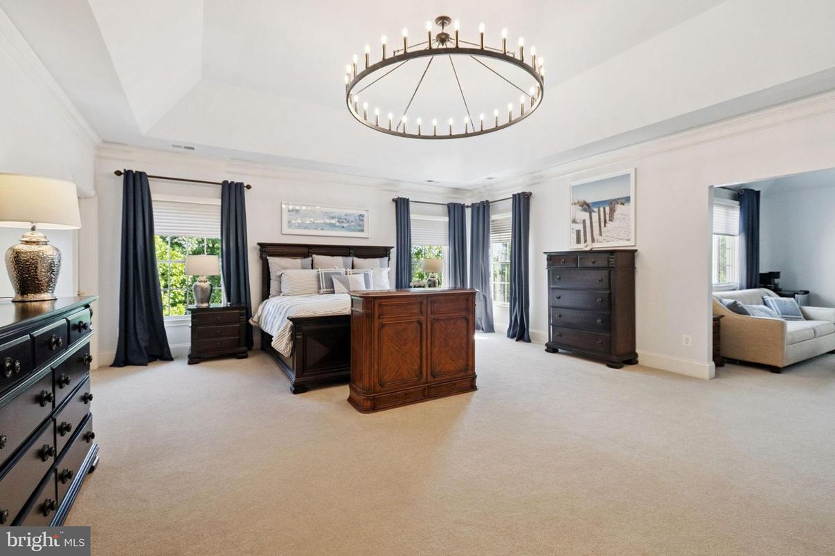 Bedroom, Interior, Pendant Lights