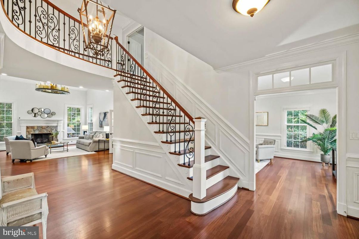 Chandelier, Fireplace, Interior, Living room, Wood Texture Flooring