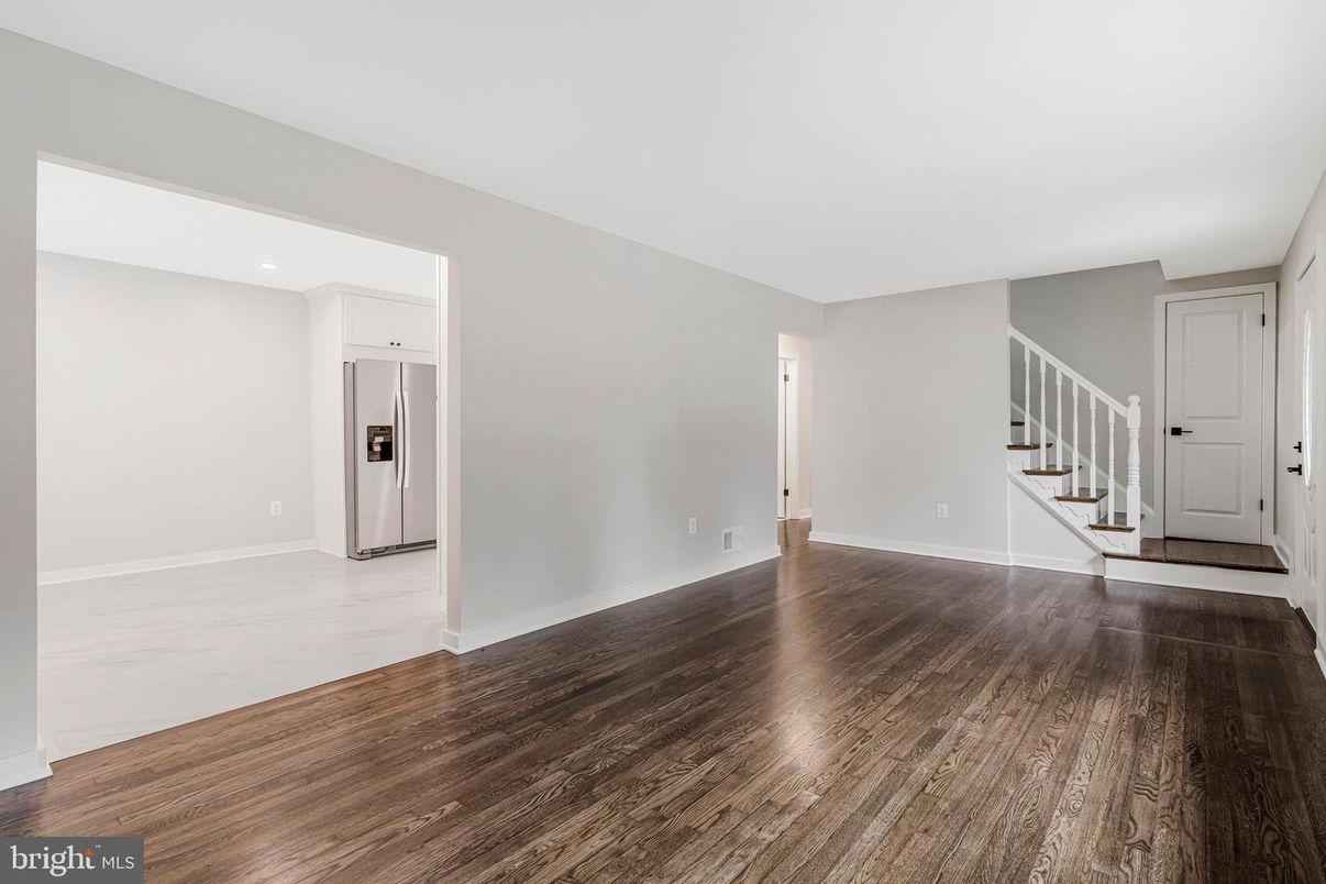 Empty room, Interior, Wood Texture Flooring