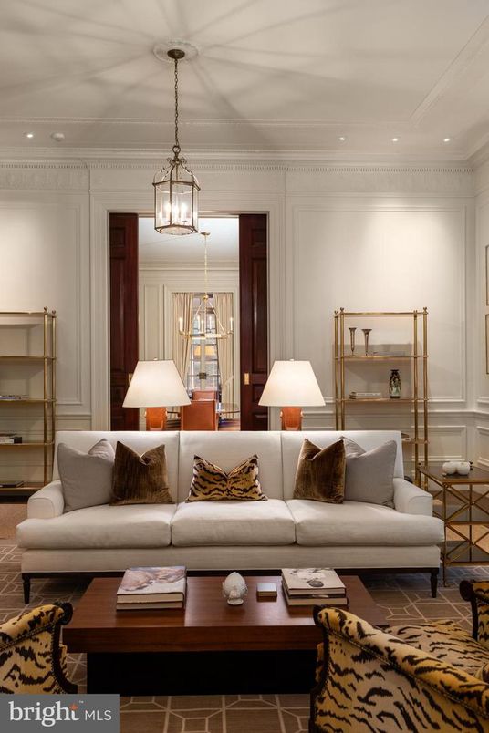 Interior, Living room, Pendant Lights, Recessed Lighting