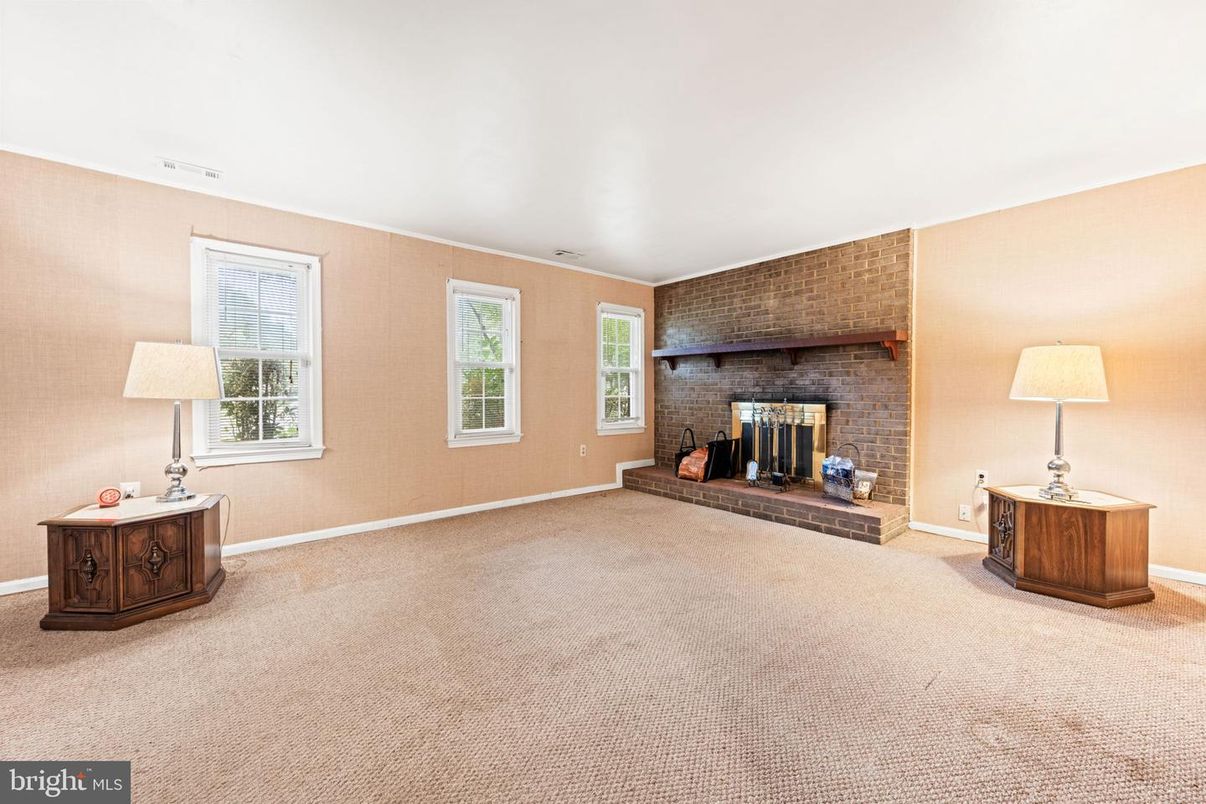 Fireplace, Interior, Stone Walls