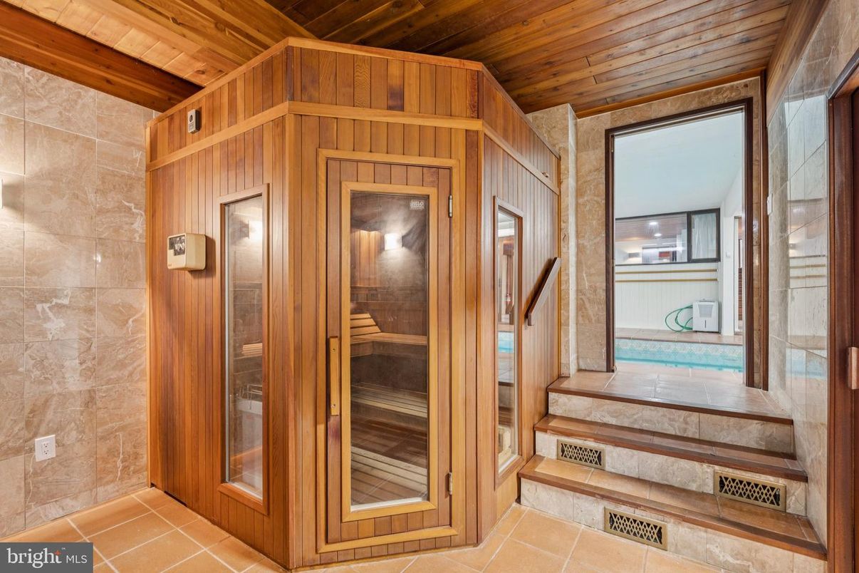 Interior, Sauna Room