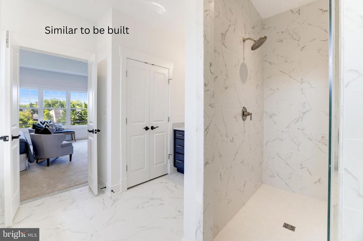 Bathroom, Interior, Marble, Marble Walls