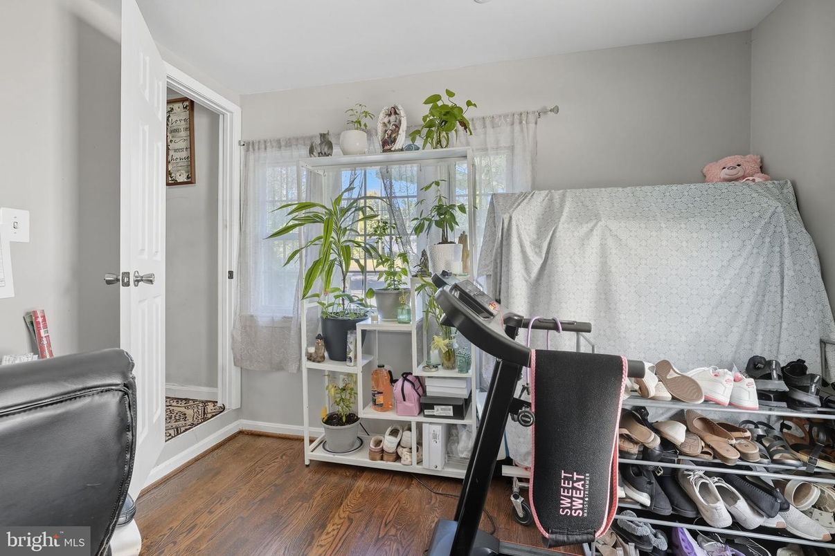 Fitness Equipment, Interior, Wood Texture Flooring