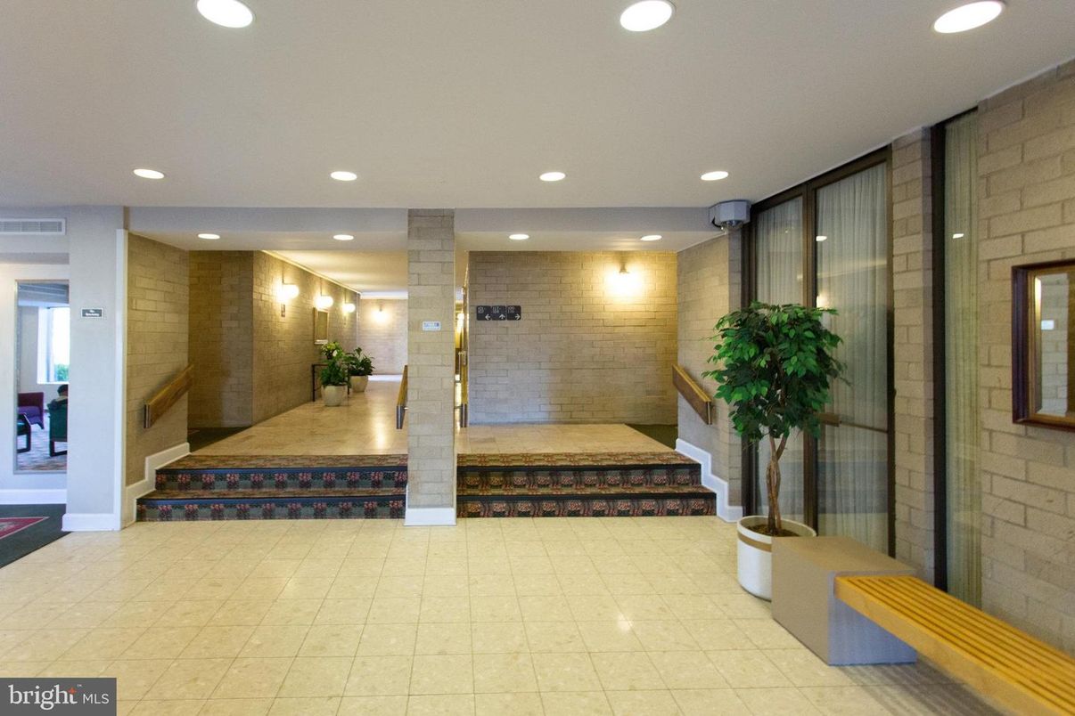 Interior, Recessed Lighting, Stone Walls