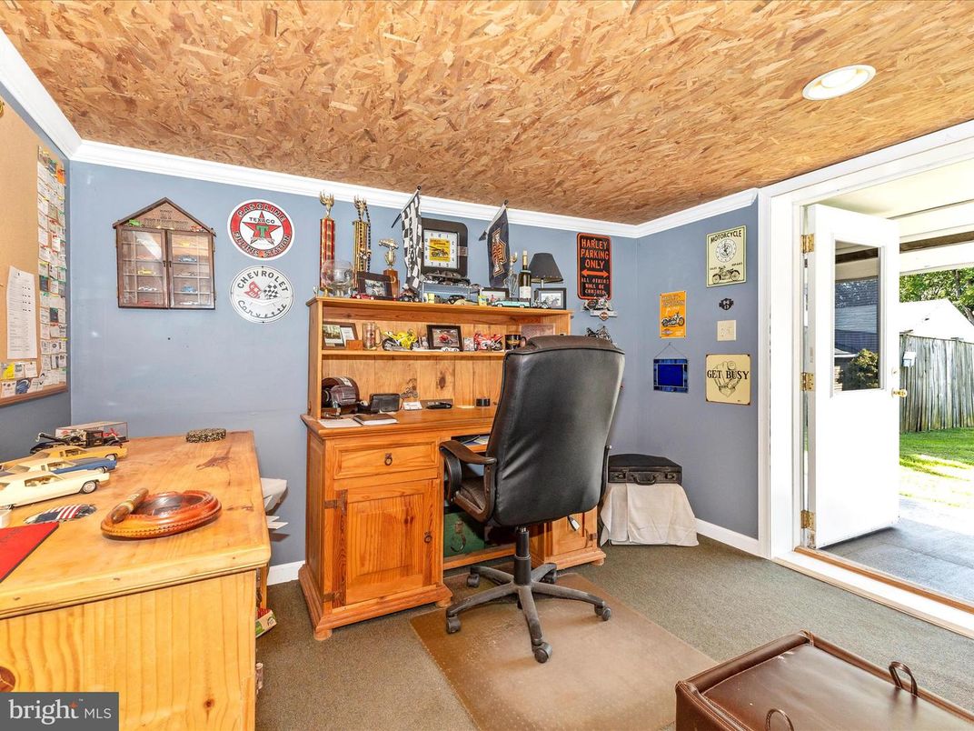 Home Office, Interior, Recessed Lighting