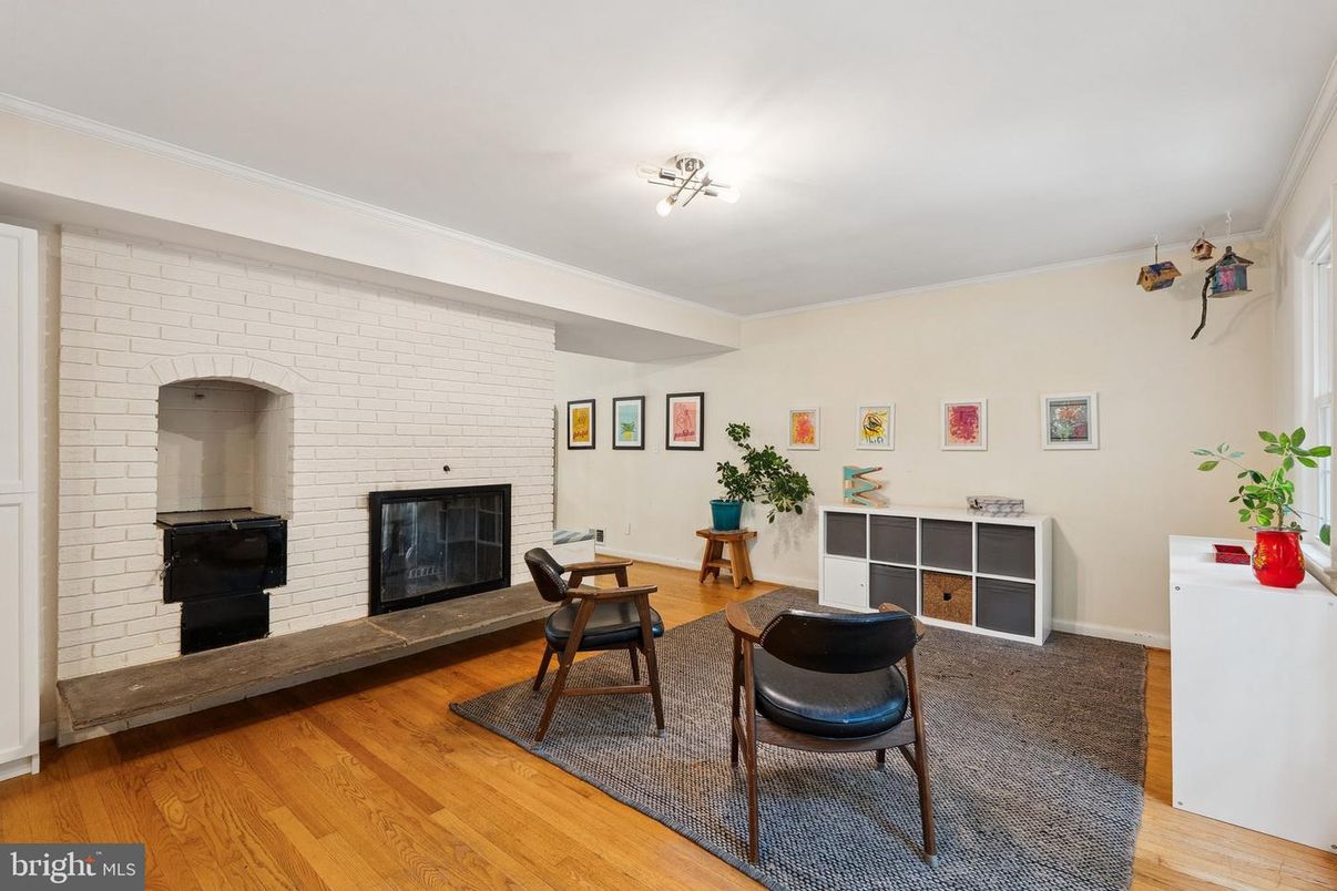Fireplace, Interior, Stone Walls, Wood Texture Flooring