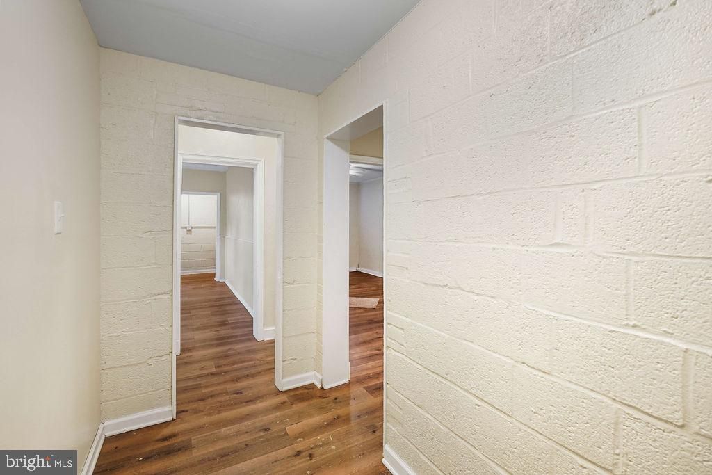 Interior, Stone Walls, Wood Texture Flooring