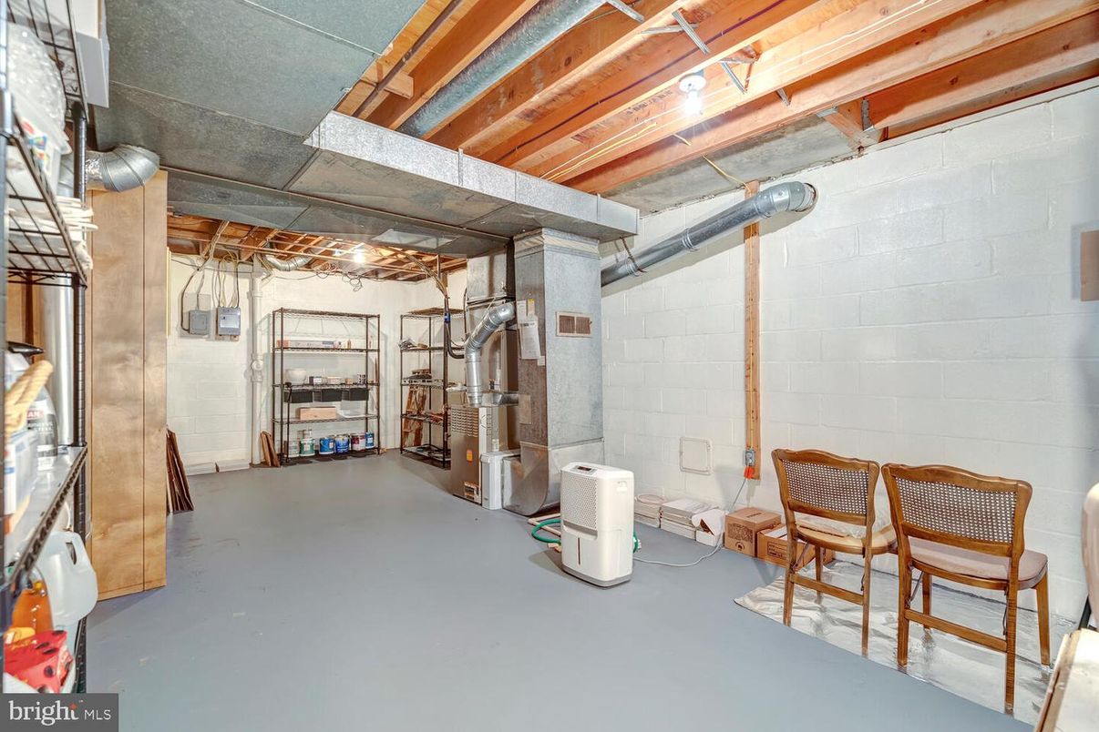 Interior, Stone Walls, Wooden Beams