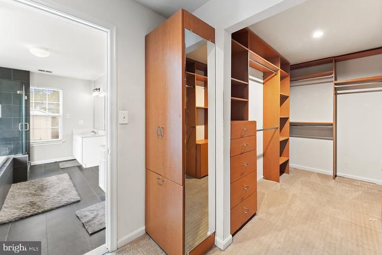 Bathroom, Interior, Recessed Lighting, Walk-in Closets