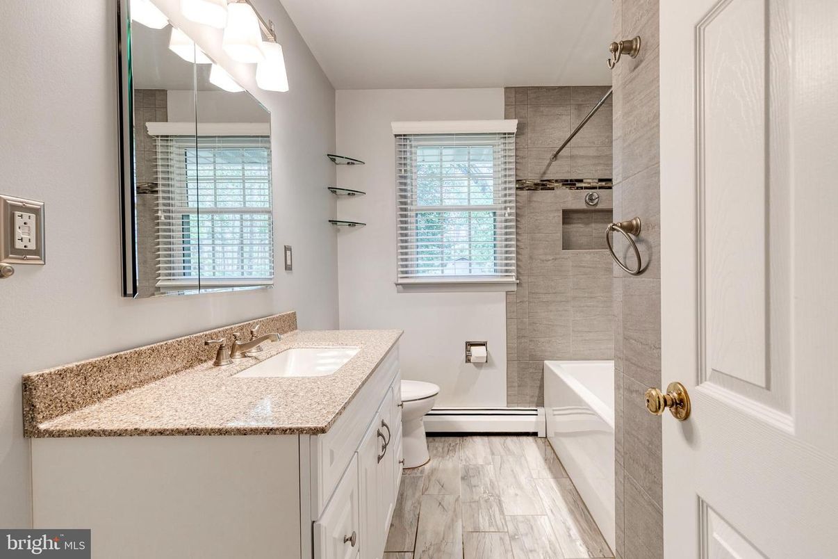 Bathroom, Glass Shower, Interior, Marble