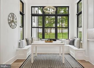 Chandelier, Interior, Pendant Lights, Wood Texture Flooring