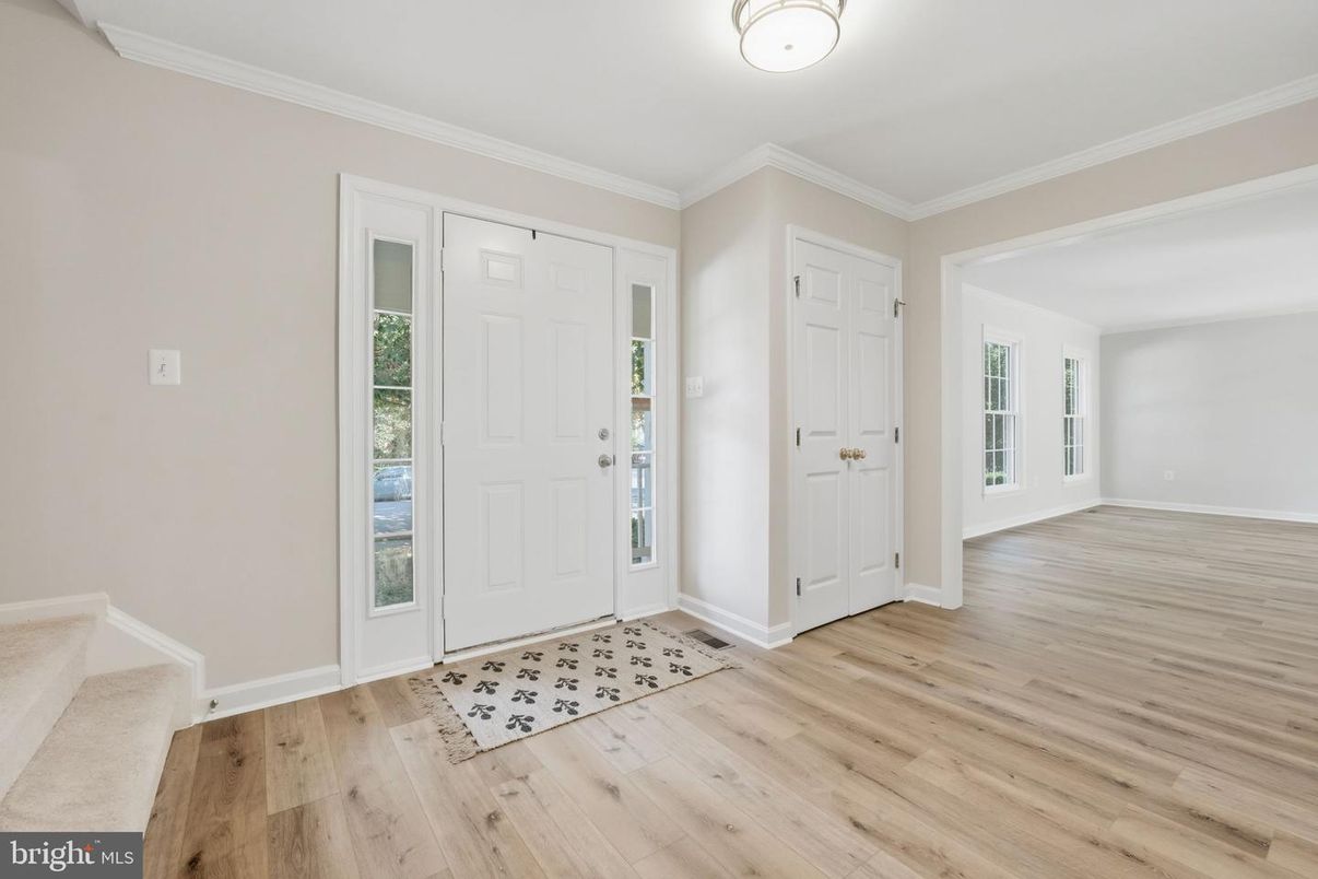 Empty room, Interior, Wood Texture Flooring