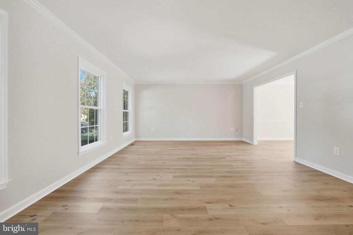 Empty room, Interior, Wood Texture Flooring