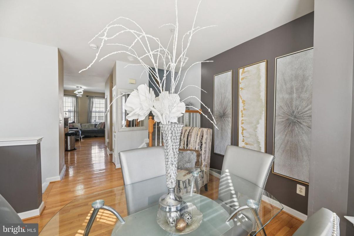 Dining room, Interior, Wood Texture Flooring