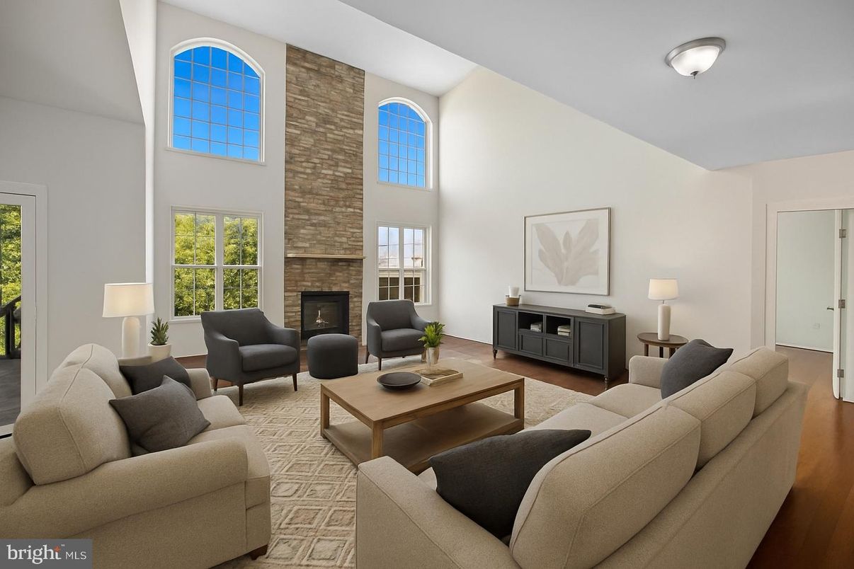 Fireplace, Interior, Living room, Wood Texture Flooring