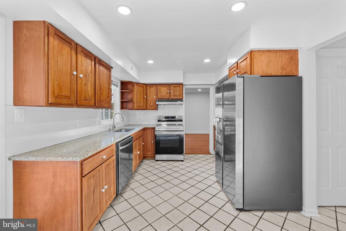 Interior, Kitchen, Recessed Lighting, Stainless Steel Appliances