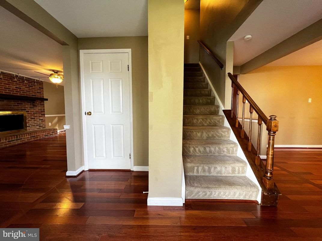 Interior, Stone Walls, Wood Texture Flooring